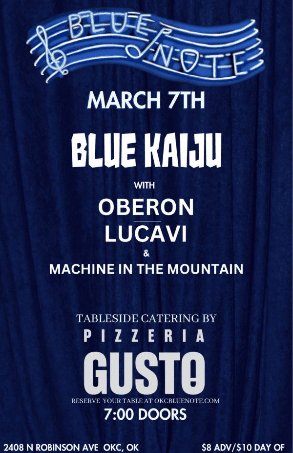 Blue Kaiju | Oberon | Lucavi | Machine in the Mountain