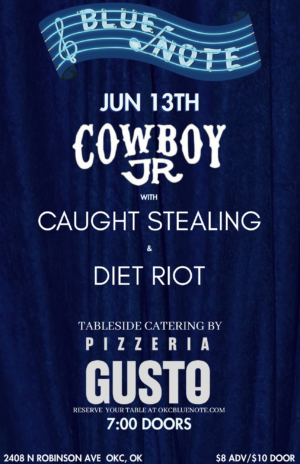 Cowboy Jr | Diet Riot | Caught Stealing