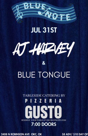 AJ Harvey | Blue Tongue